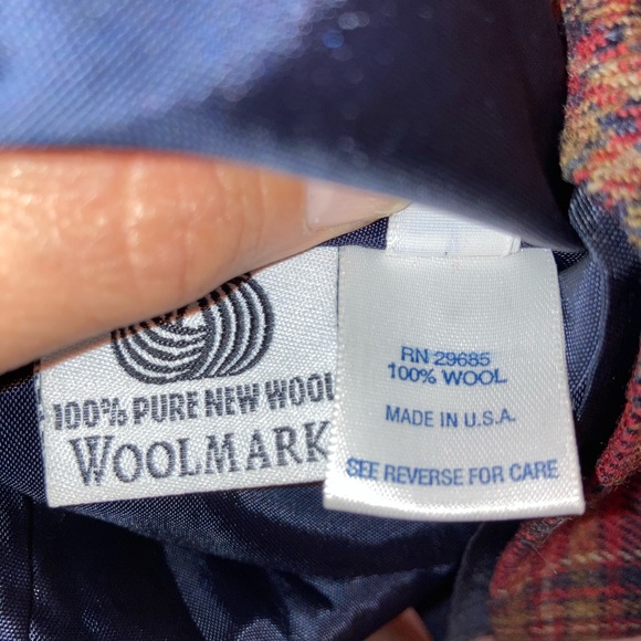 Pendleton Dress 100% Wool Jumper Dress size 8 - Picture 8 of 9